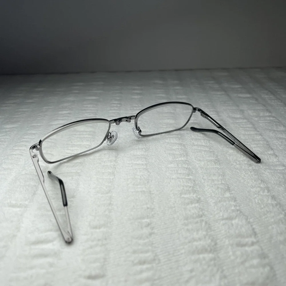 EuroReader Travel Folding Reading Glasses +2.00 with case and lens towel